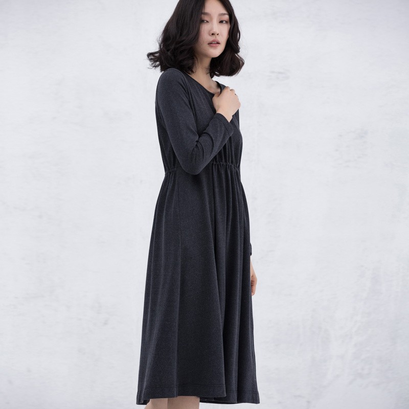 XianRan--Women-Dress-Long-Autumn-Casual-Loose-Dress-Plus-Size-Fold-Long-Sleeve-Knit-Dresses-High-Qua-32424006336
