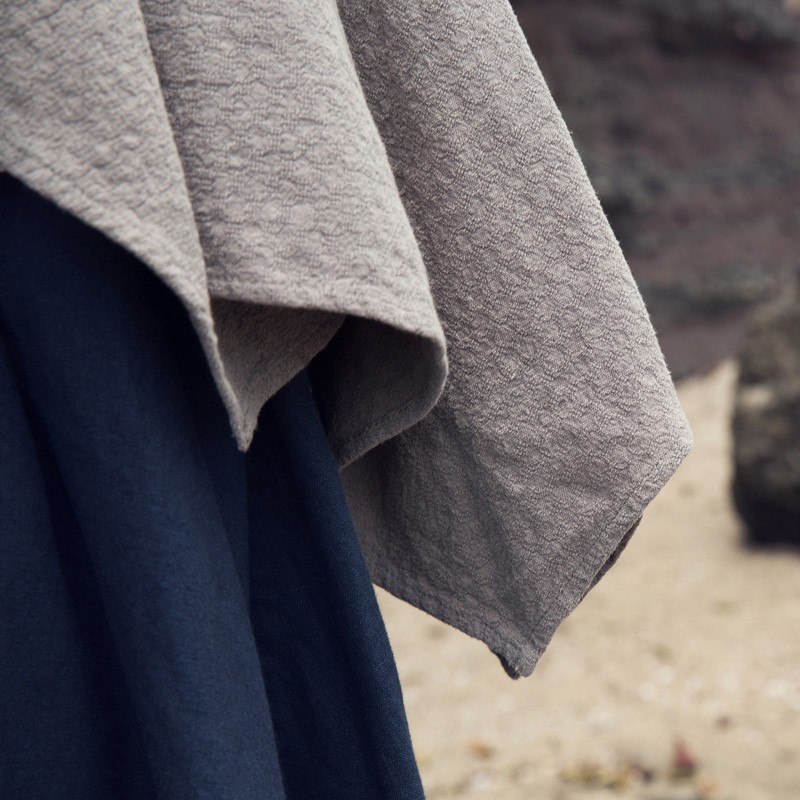 Xianran-Women-Linen-Coat-Irregular-Cotton-Linen-Outwear-High-Quality-Free-Shipping-32378222494