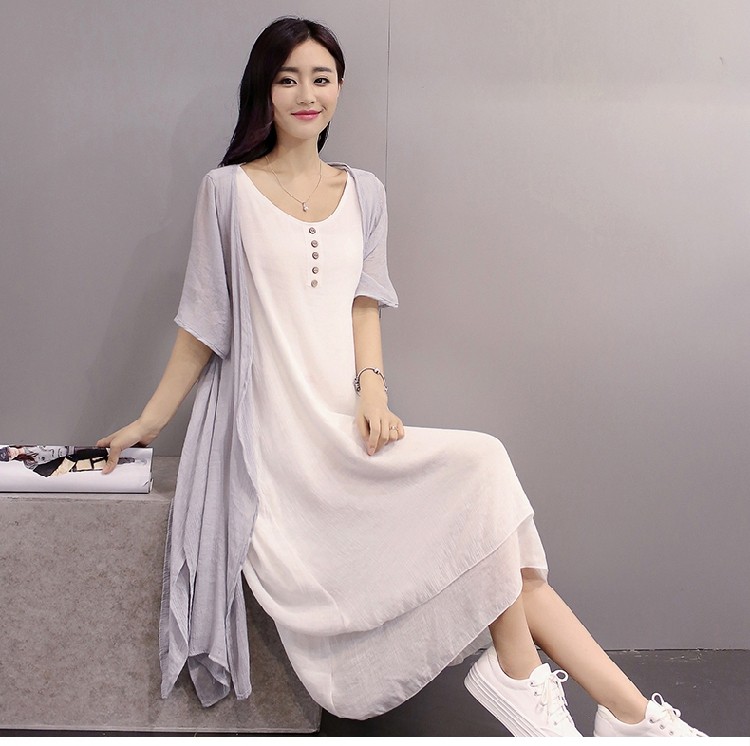 YuooMuoo-2017-New-2-Piece-Set-Women-Summer-Dress-Casual-Asymmetrical-Korean-Dress-Women-Clothing-Lon-32625678707