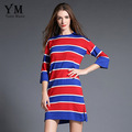 YuooMuoo-European-Style-2016-Summer-Women-Brand-Design-Clothing-Women-Elegant-Blue-Dress-for-Party-S-32317756256