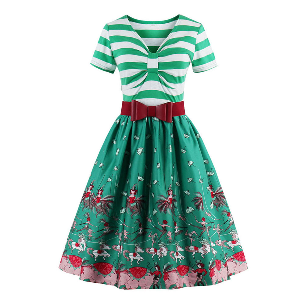 ZAFUL-Brand-Elegant-Women-Floral-50s-Vintage-Dress-Belts-Retro-Plus-Size-S4XL-Chic-Feminino-Vestidos-32792861363