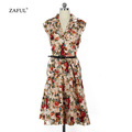 ZAFUL-Brand-summer-Dress-Audrey-hepbum-50s-Vintage-Floral-Print-robe-Retro-Rockabilly-Elegant-Party--32761484164