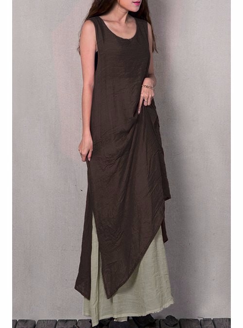 ZAFUL-Summer-Women-Bohemian-Dress-Vintage-Retro-Linen-Sleeveless-Loose-Woman-Boho-Long-Maxi-Dresses--32658088930