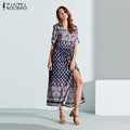 ZANZEA-2017-New-Sexy-V-Neck-Bohemian-Beach-Long-Dresses-Fashion-Ladies-Loose-Butterfly-Sleeve-Ruffle-32780742193