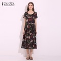 ZANZEA-Print-Floral-Party-Dress-2018-Summr-Boho-Style-Womens-Short-Sleeve-Baggy-Dresses-Casual-Vinta-32720800748