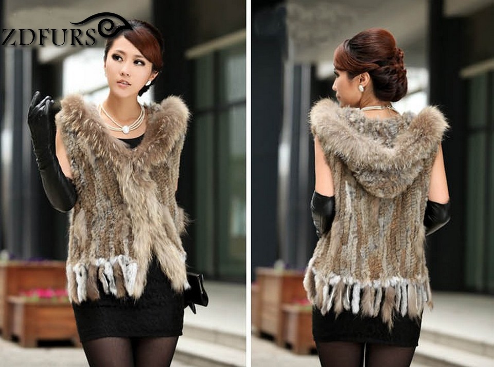 ZDFURS--fashion-fur-vest--raccoon-fur-trimming--knitted--rabbit-fur-vest-with-hood---fur-waistcoat-g-32682440353