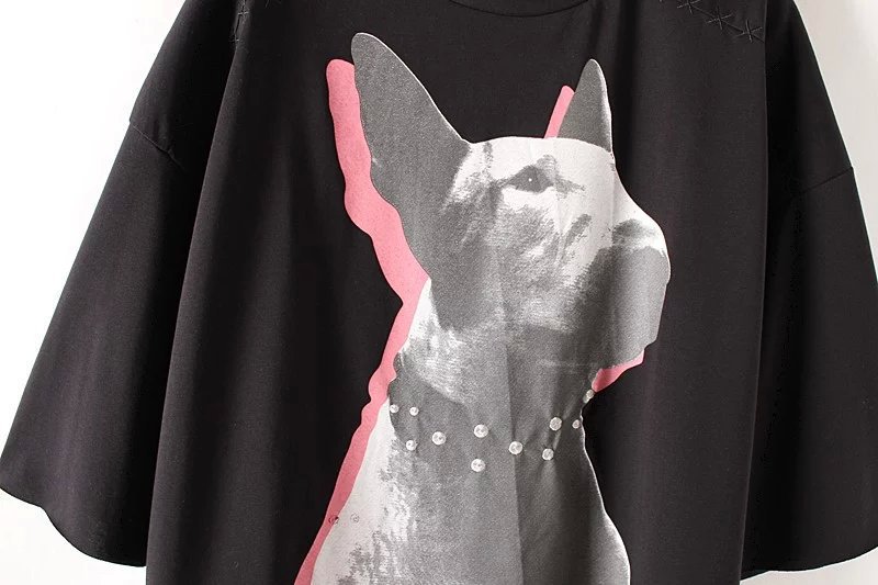 breetrendy-Women-Fashion-Cute-Dog-Print-T-Shirt-Short-Sleeve-Casual-tee-tops-32649898397