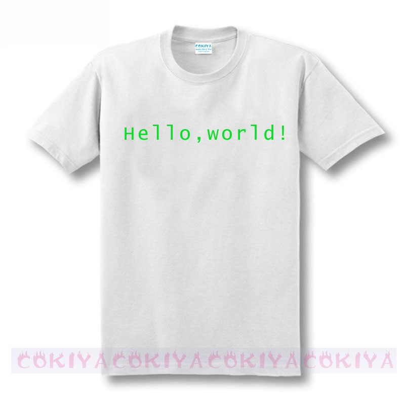 cool-design-print-Programmer-computer-T-shirt-hello-world-linux-geek-male-short-sleeve-men39s-shirt--32595197171