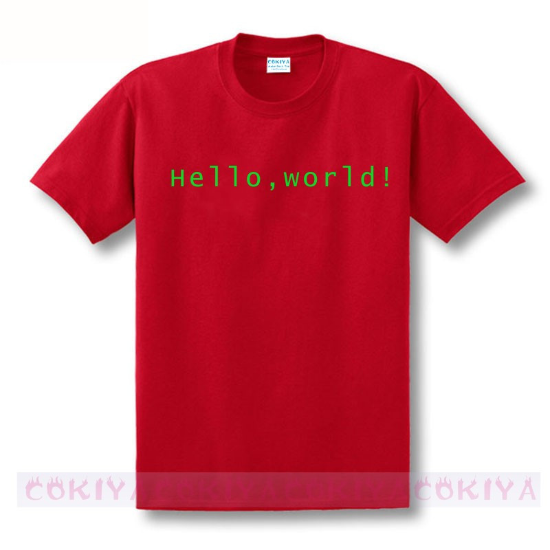 cool-design-print-Programmer-computer-T-shirt-hello-world-linux-geek-male-short-sleeve-men39s-shirt--32595197171