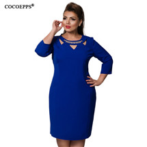 fashionable-office-women-dresses-Large-size-casual-o-neck-Long-sleeve-bodycon-Dress-2018-plus-size-w-32686942131