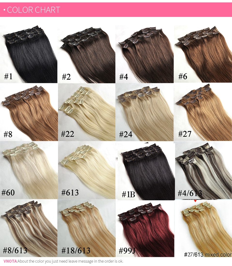 free-shipping-16quot--32quot-8pcs-Set-613-Blonde-Hair-Pieces-Soft-Indian-Remy-hair-Clip-in--on-Human-359661636