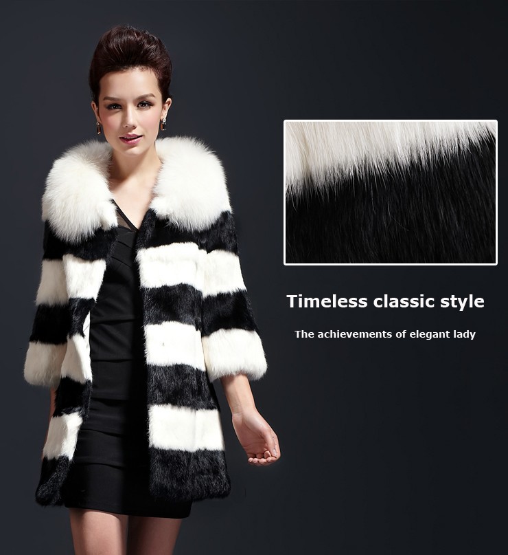 free-shipping-NEW-real-natural-genuine-rabbit-fur-coat-with-fox-fur-collar-women-long-classic-rabbit-2050647933