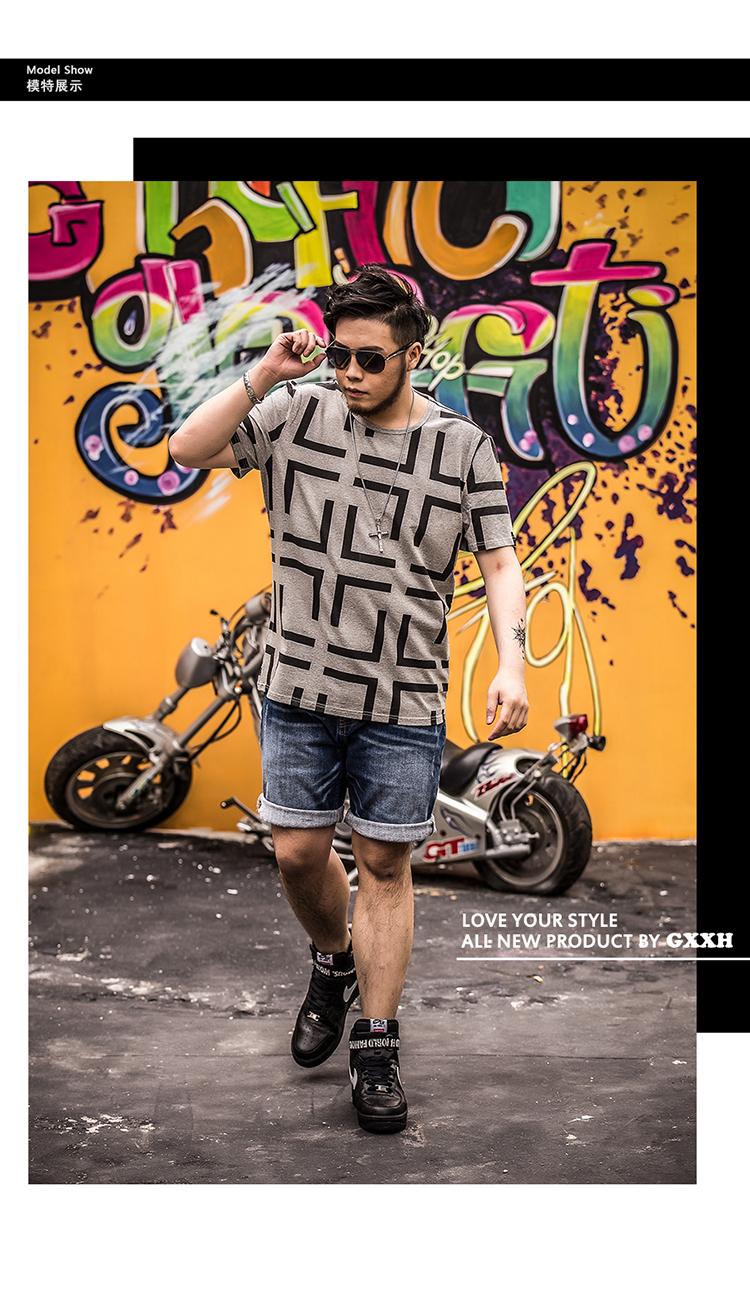 good-quality-t-shirt-men-PLAID-size-2XL-7XL-tshirt-homme-plus-size-7XL-men39s-t-shirt-summer-T-shirt-32653386097