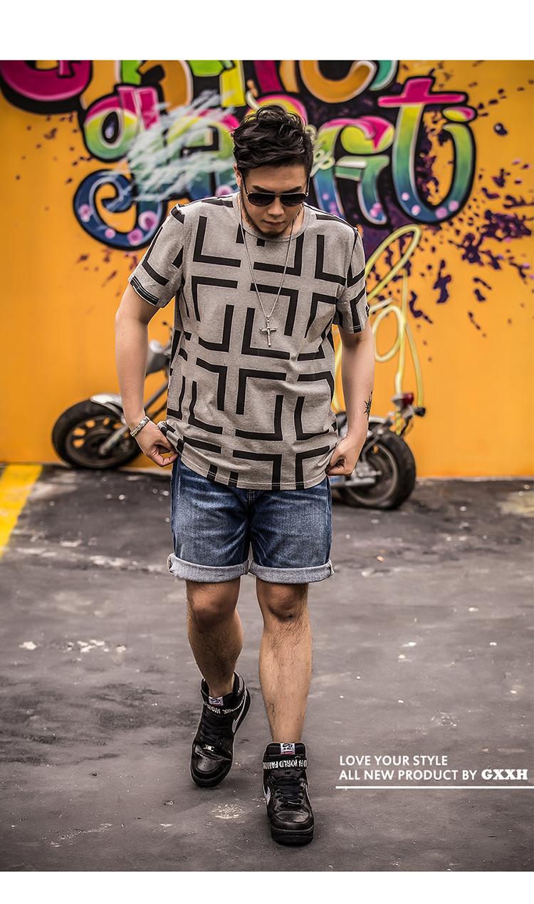 good-quality-t-shirt-men-PLAID-size-2XL-7XL-tshirt-homme-plus-size-7XL-men39s-t-shirt-summer-T-shirt-32653386097