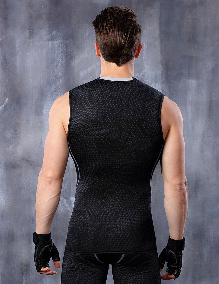 mens-compression-vest-tight-base-layer-skin-gilet-Fitness-Excercise-vest-sleeveless-shirts-32666582746