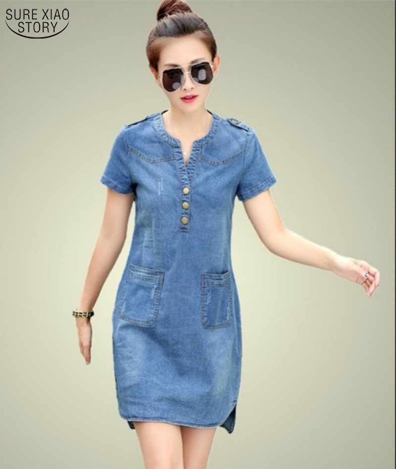 new-2016--fashion-plus-size-women-dress-cotton-elegant-slim--short-sleeved-Retro-loose--female-print-32682433516