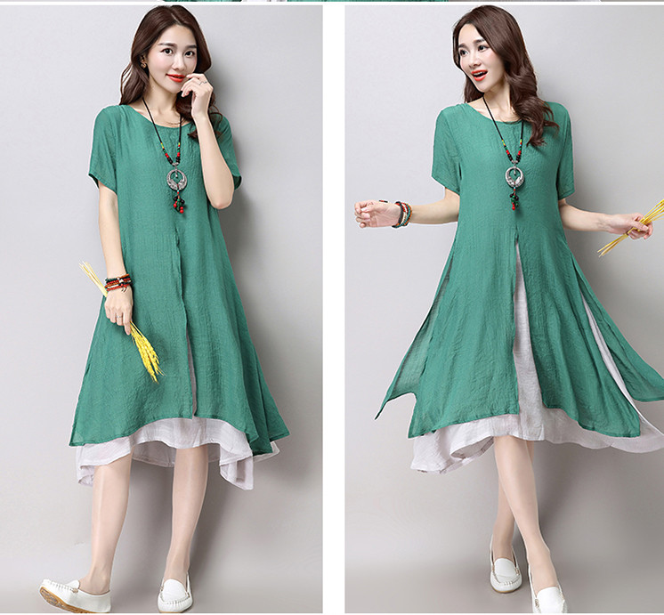 new-fashion-cotton-linen--women-casual-loose-long-summer-dress-vestidos-femininos-party-2018-dresses-32794982645