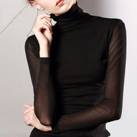 new-fashion-women-V-neck-cutout-chiffon-lace-short-sleeve-slim-shirt-female-sexy-basic-tops-spring-a-32583897263