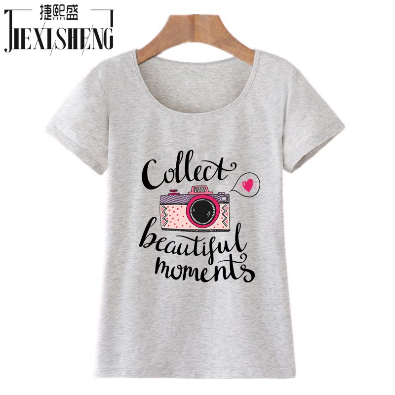 vogue-Letter-camera-Printed-t-shirt-women-Summer-Tops-Tees-cotton-Short-Sleeve-brand-fashion-round-n-32776342193