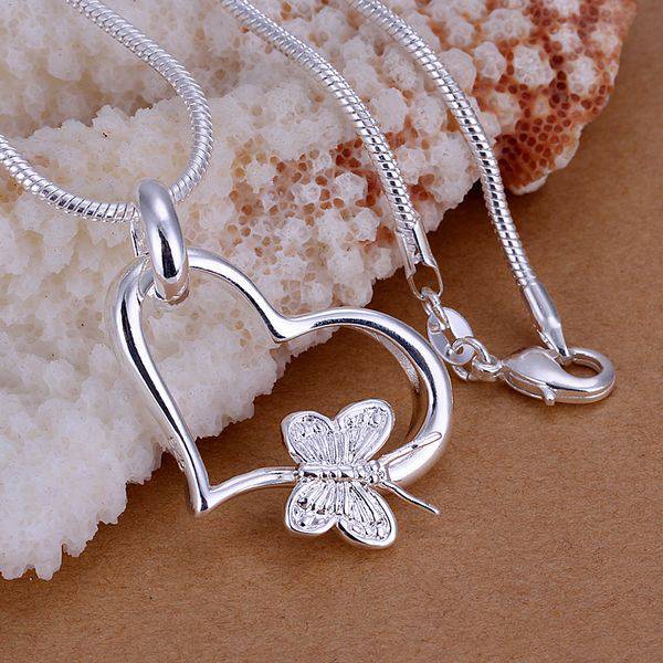 wholesale-silver-plated-pendant925-fashion-Silver-jewelry-butterfly-heart-pendants-necklace-for-wome-32602907951