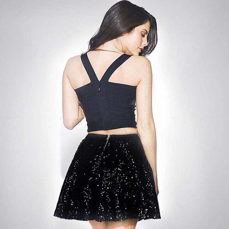 women39s-bandage-crop-top-summer-style-solid-candy-color-v-neck-spaghetti-strap-tight-sexy-singlet-l-32703370675