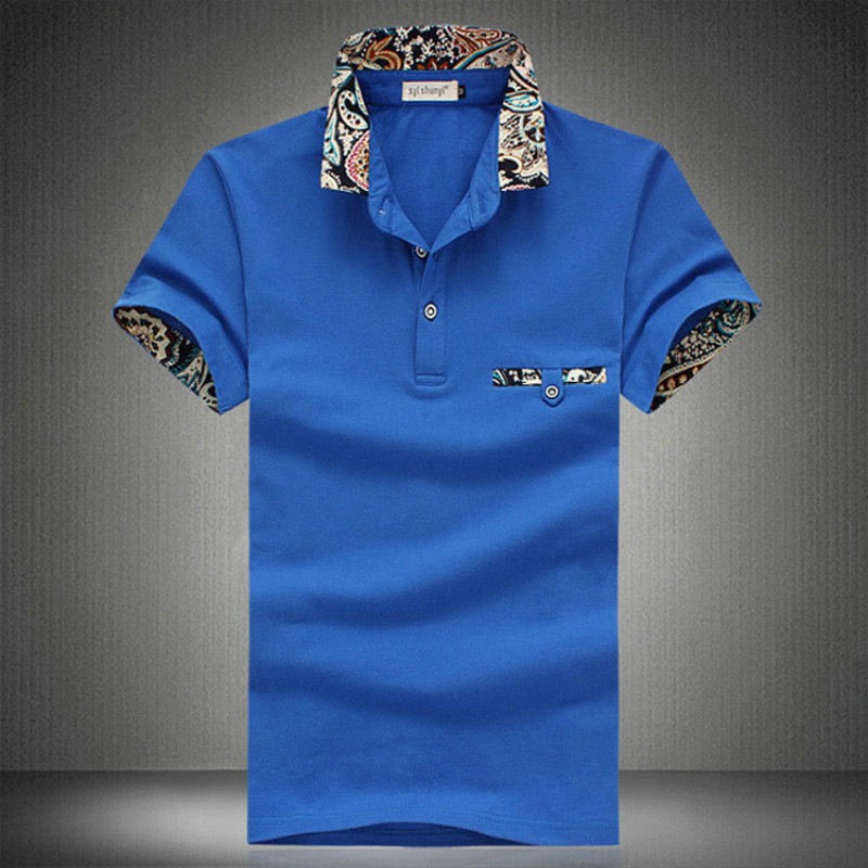 2016 Luxury Brand Clothing Men Polo Shirt Short Sleeve Casual Shirt Men ...