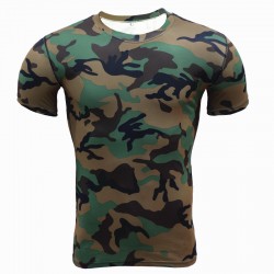 2017 Base Layer Camouflage T Shirt Fitness Tights Quick Dry Shirts Tops & Tees Crossfit Compression Shirt Brand Clothing