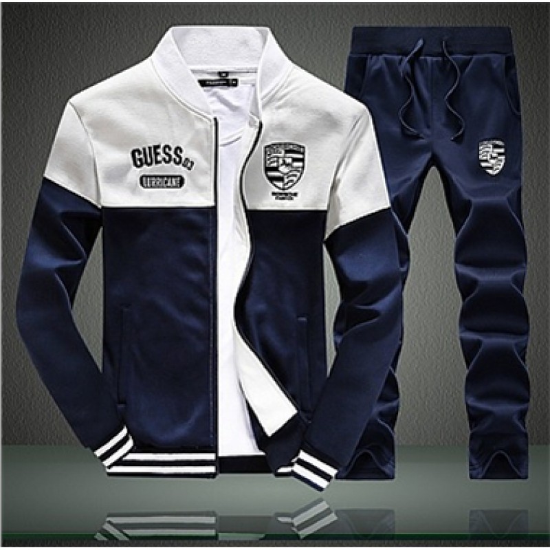 2017 Tracksuits Men's Sportswear Sets Jackets+pants Mens Hoodies and ...