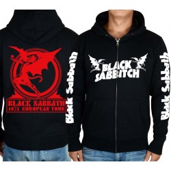 Cool Black Sabbath Band Cotton Rock Zipper hoodies autumn winter jacket Demon brand shirt punk Devil heavy metal Sweatshirt XXXL