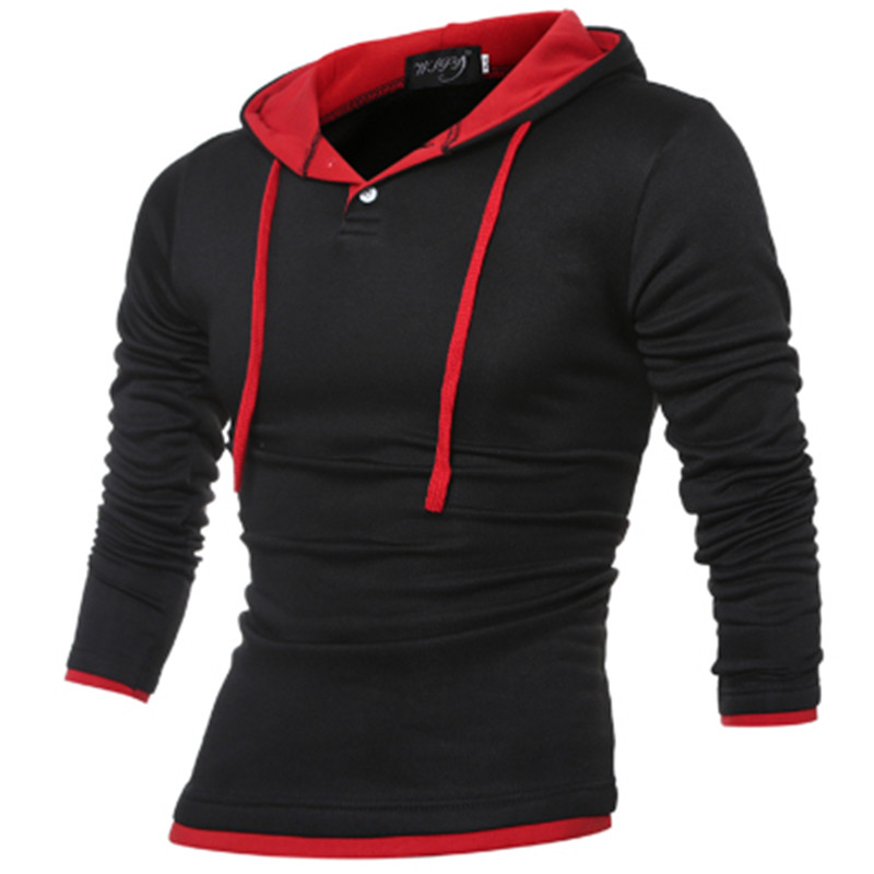FGKKS New Arrival Brand Hoodie Sweatshirt Men Fashion Solid Color ...
