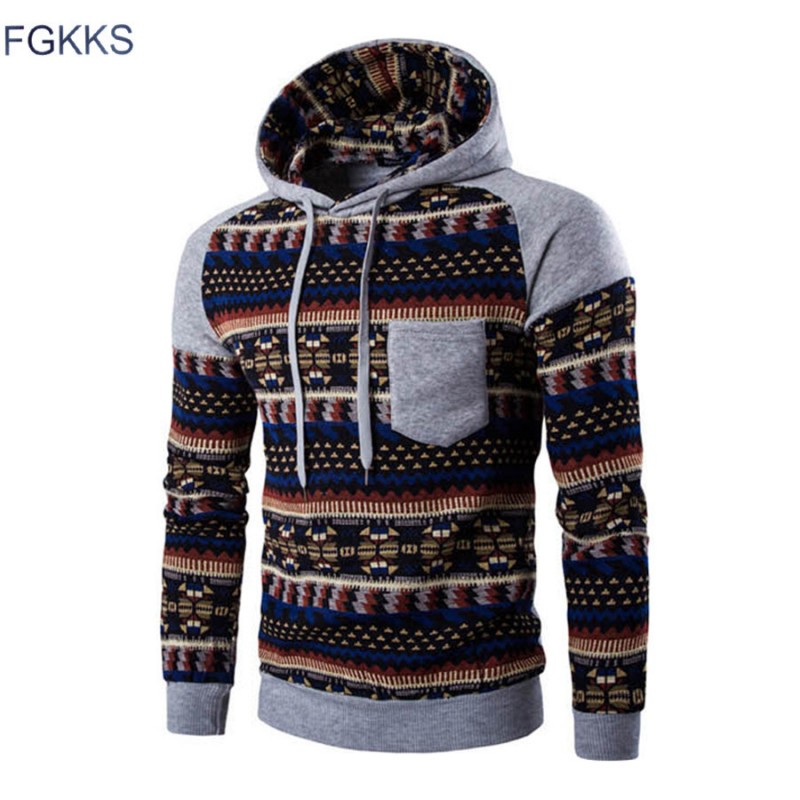 FGKKS New Arrival Brand Hoodie Sweatshirt Men Spring Fashion Brand ...