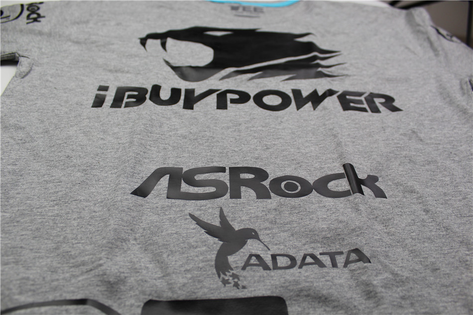 Free shipping ASROCK ibuypower Game Team T Shirt print summer Men T ...