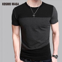 KOSMO MASA 2017 12 Designs Mens T Shirts Slim Fit Crew Neck T-shirt Casual Tshirt Mens Anime Hip Hop Short Shirt 5XL MC0136