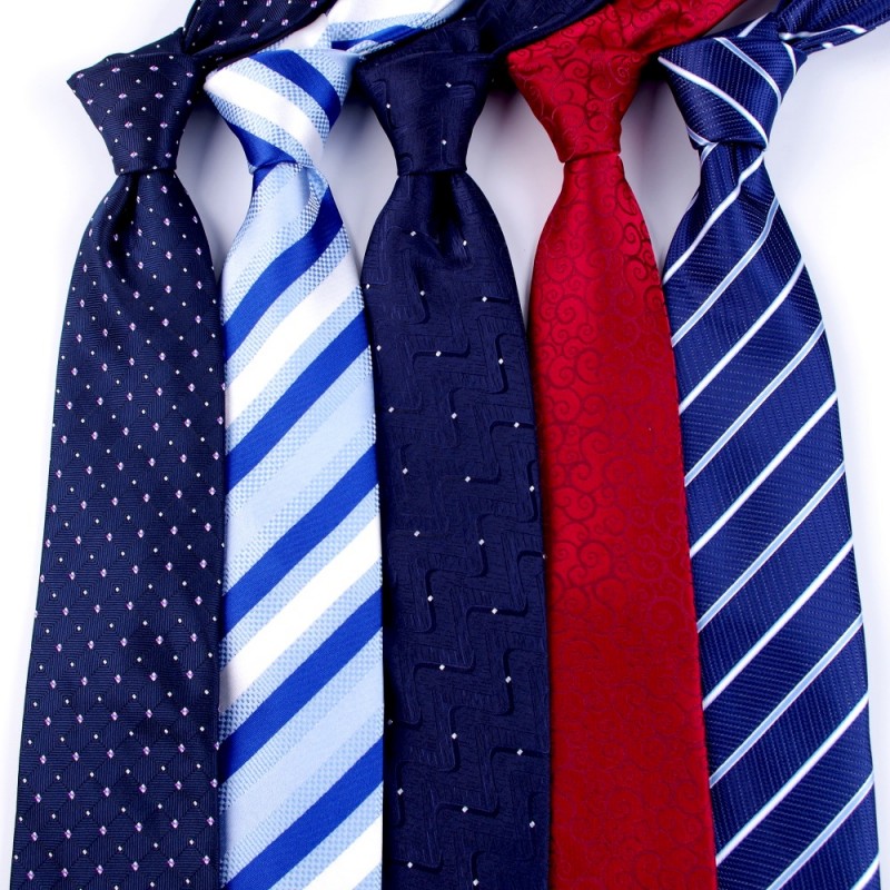 Men ties 8cm formal ties high quality necktie Men's business Fashion ...