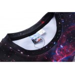 Mr.1991INC New Galaxy 3d sweatshirts for men/women casual hoodies funny print stars night  cat eating Pizza hoodies