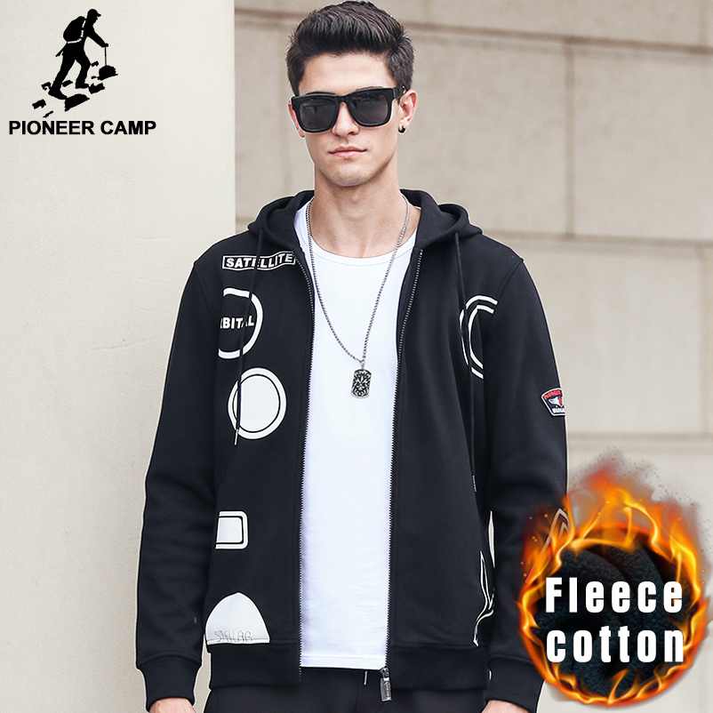 Pioneer Camp Hip hop hoodies men brand clothing autumn winter warm male ...