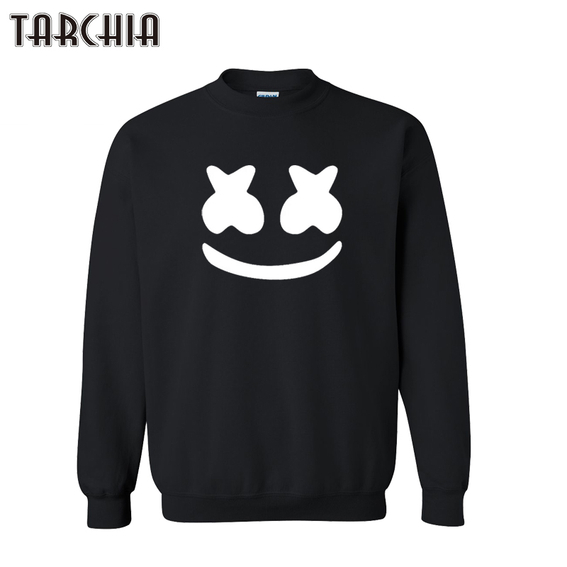 TARCHIA 2016 new fashion marshmello face pullover hoodies sweatshirt ...