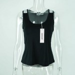 Z&KOZE 2016 New Blusas Summer Style Women Blouse Fashion Vest Shirt Beading Plus Size Sleeveless Tank Top Casual Shirts