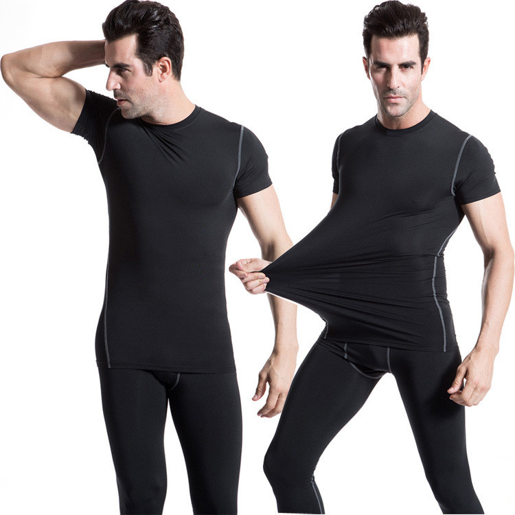Smoves S-XXL Men's Compression Body Base Layer Under Top Long Sleeve T ...