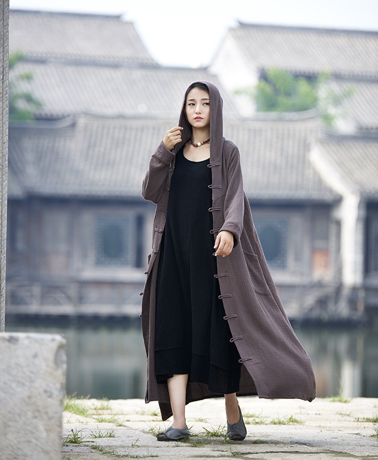 Women-Long-Sleeve-Loose-Plus-Size-Robe-Trench-Coat-2016-Solid-Color-Single-Breasted-Cardigan-Vintage-32760339799