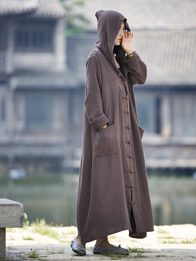 Women-Long-Sleeve-Loose-Plus-Size-Robe-Trench-Coat-2016-Solid-Color-Single-Breasted-Cardigan-Vintage-32760339799